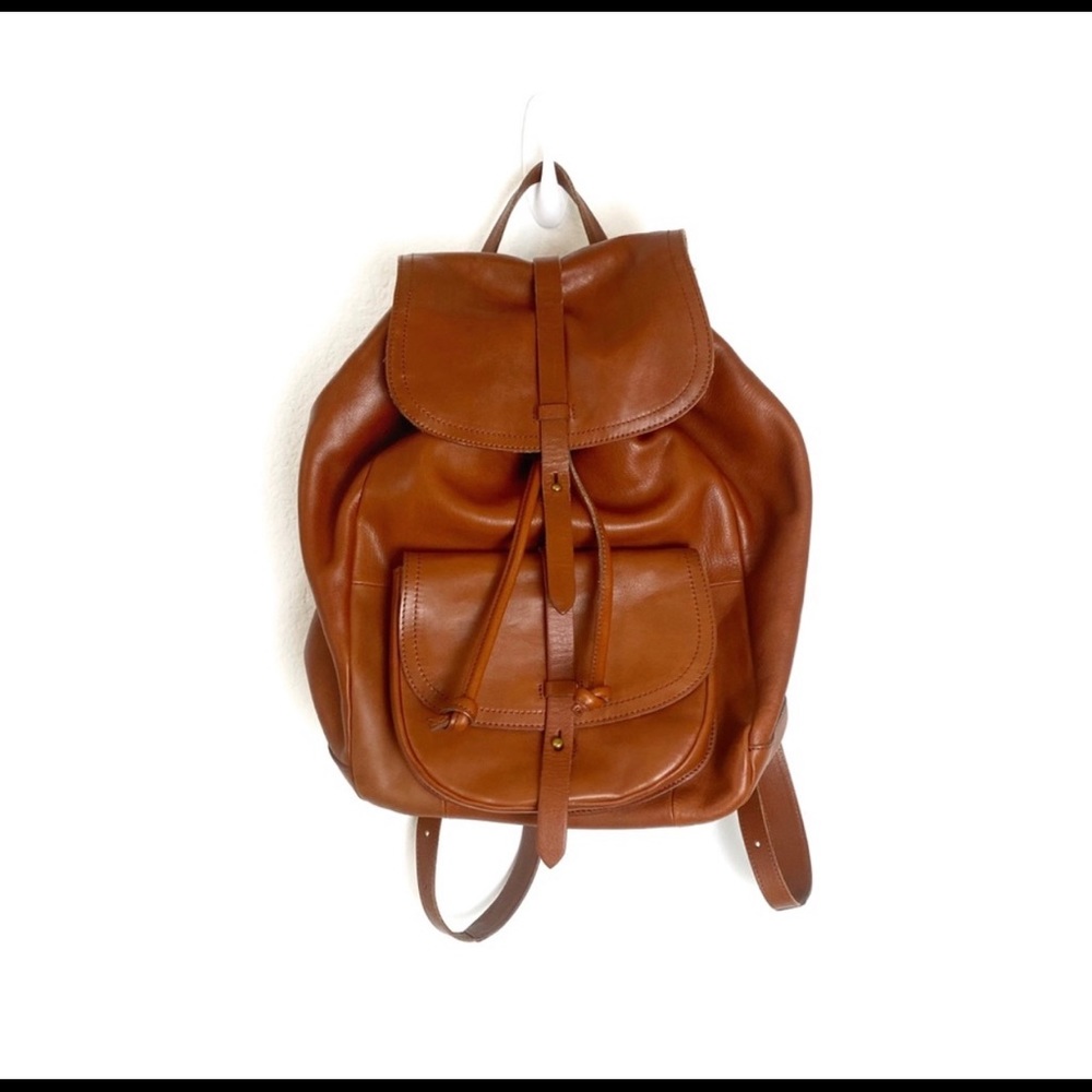 Madewell Tan Leather Shoulder Bag - Picture 2 of 6
